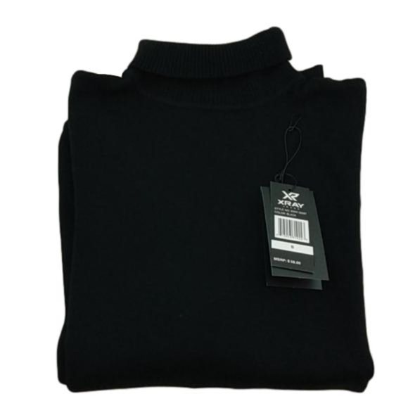 XRAY  Classic Turtleneck Sweater Black  Si… - Picture 5 of 12